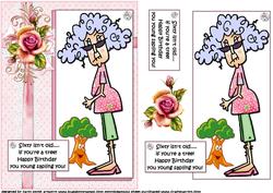 Stella is a Young Sapling Quick Card