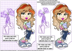 Teen Diva the Perils of Deciding What to Wear Quick Card