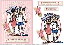 Stella Love Gus a Lot Quick Card