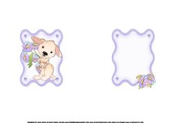 Hoppy Birthday Mum Lavender Insert