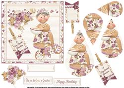 Special Grandma Teardrop Pyramid