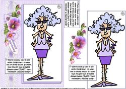 Stella Has Craft Disease Quick Card