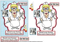 Nurse Ratchet Get Will Soon Quick Card