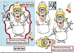 Nurse Ratchet Get Well Soon