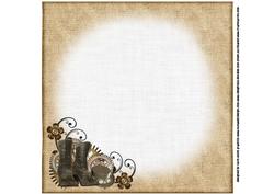8x8 Steampunk Lady Insert Plate