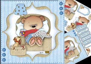 8x8 Beary Special Birthday Wishes Mini Kit