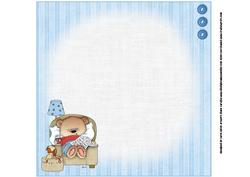 8x8 Beary Special Birthday Wishes Mini Kit Insert Plate