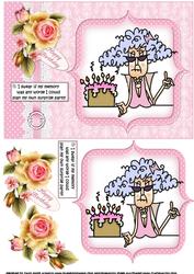 Stella Plans a Surprise Party Quick Card