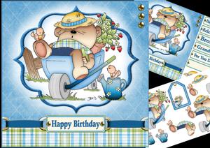 8x8 Teds a Gardener Mini Kit