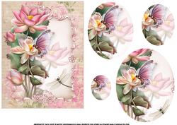 In the Love of Lotus Shabby Chic Pyramid