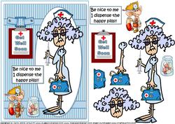 Nurse Stella Has Happy Pills