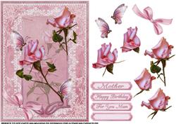 Butterflies Roses and Lace