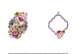 English Roses and Butterflies at Dovecote Cottage Insert