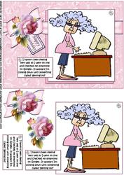 Stella is Suffering from Getting Older Quick Card