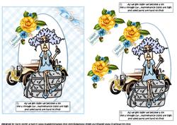 Stella Like a Vintage Car Quick Card