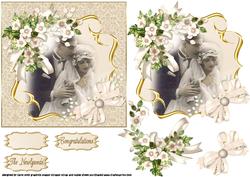 Vintage Wedding Couple