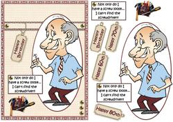 Bill Can't Find His Screwdriver Quick Card