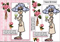 Stella Has a Timeless Look Quick Card
