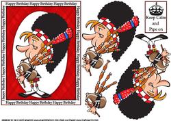 Bagpiper Birthday