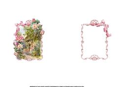 Country Cottage with Lotus Blossom Insert