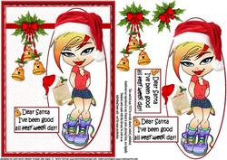 Teen Diva Letter to Santa