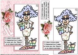 Stella Has Lost Her Zippity Quick Card