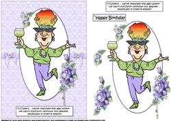 Edna Can't Function Without Her Glasses Quick Card