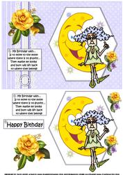 Stella Wants to Go to the Moon Quick Card