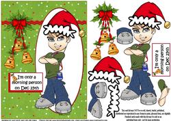 Teen Boy Loves Christmas