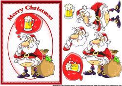 Santa Has a Beer Belly