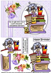 Stella Works Overtime Birthday or Retirement