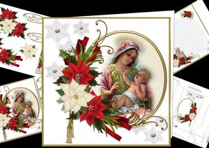 8x8 Classic Christmas with Nativity