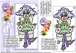 Stella and Her Hip Joints Quick Card