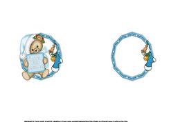 Baby Boys First Christmas Insert
