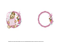 Baby Girls First Christmas Insert