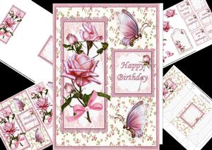 Sublime Roses and Butterflies Mini Kit