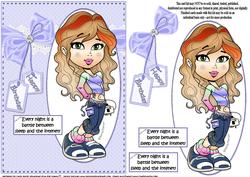 Teen Diva Has Internet Battles Quick Card