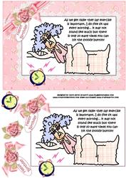 Stella and Her Daily Exercise Quick Card