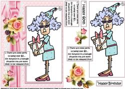 Stella the Perks of Being Over 60 Quick Card