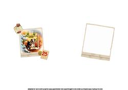 Very Vintage Christmas Scottie Dogs Quick Card Insert