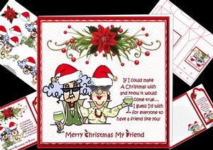 8x8 Stella Has a Christmas Wish Mini Kit