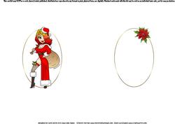 Merry Christmas from Mrs Claus Husband/partner Insert