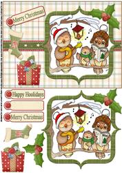 Happy "hoolidays" Quick Card