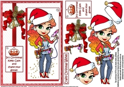 Its Christmas Shake Your Glitter Quick Card