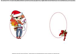 It's Christmas Shake Your Glitter Insert
