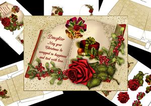 An Open Book Christmas Gift Daughter Mini Kit