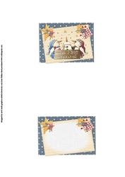The First Snow-el Country Christmas Insert