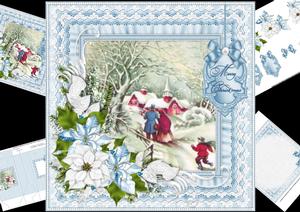 8x8 Time to Deliver the Presents Mini Kit