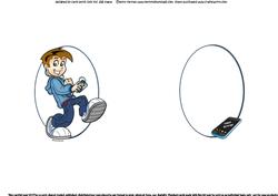 Teen Boy Too Busy to Check His Phone Insert
