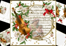 8x8 Winter Melody Silent Night Mini Kit